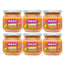Smileat Three Fruits Jar, Pack 6 x 130 Gr