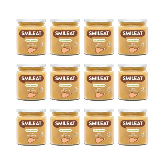 Smileat Chicken and Rice Jar 230 g, pack of 12