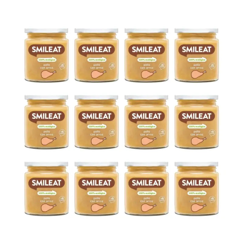 Smileat Chicken and Rice Jar 230 g, pack of 12
