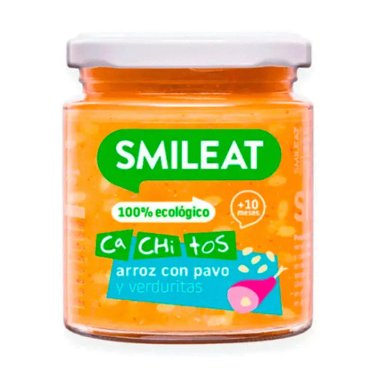 Smileat Rice and Turkey with Vegetables, 230 grams