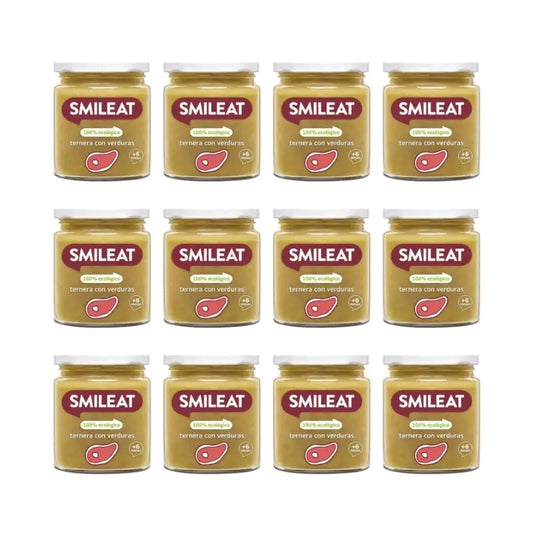 Smileat Beef and Vegetable Jar 230 g, pack of 12