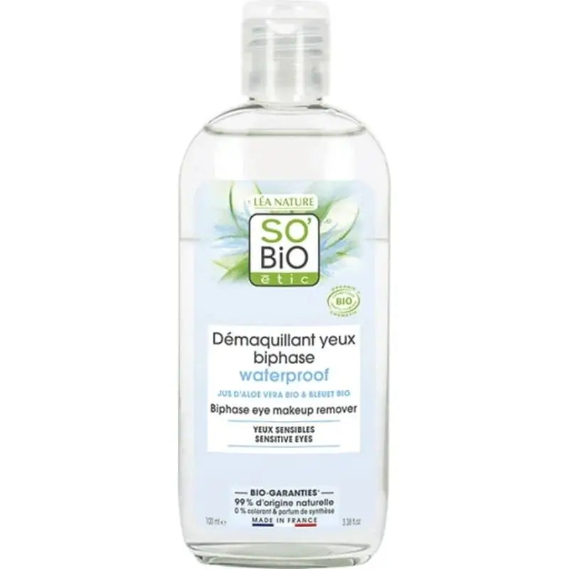 So'Bio Etic Biphasic Eye Make-up Remover 100Ml.