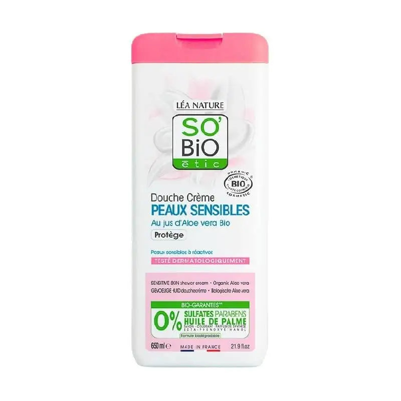 So'Bio Etic Aloe Sensitive Skin Shower Gel 650Ml.