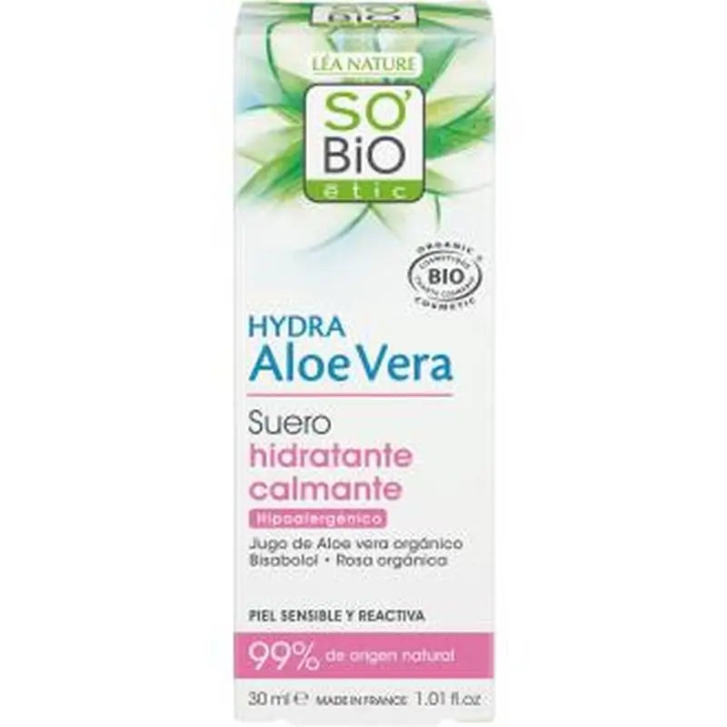 So'Bio Etic Moisturising Serum Bisabolol-Aloe 30Ml. Bio