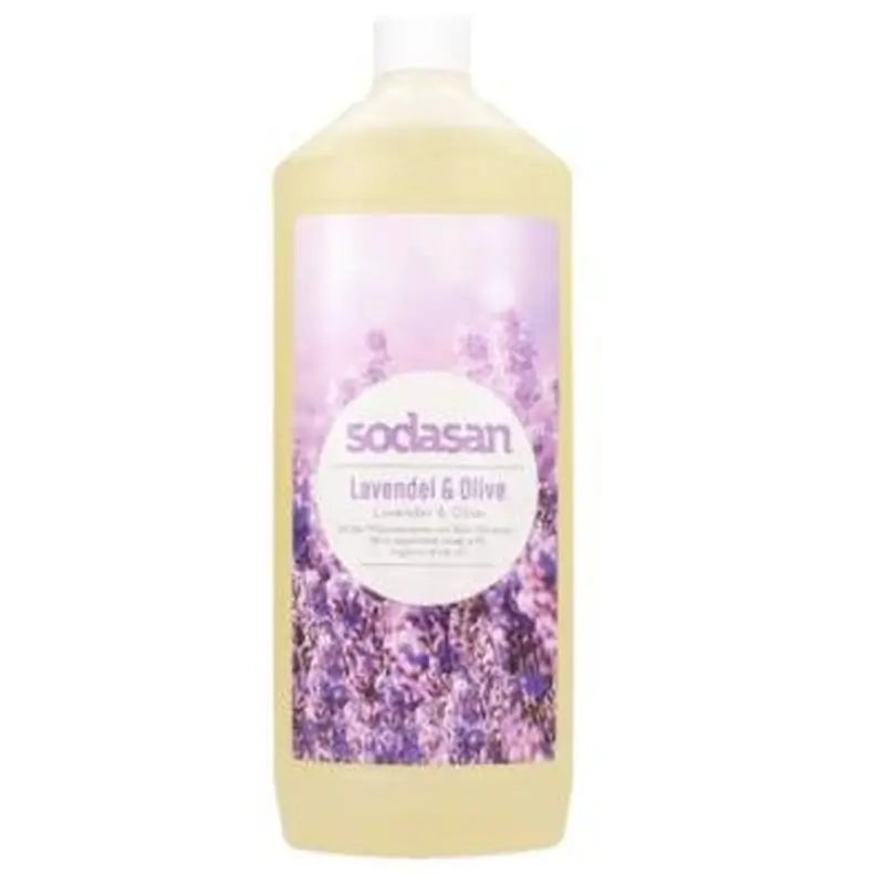 Sodasan Hand Soap Lavender-Olive 1L. Eco