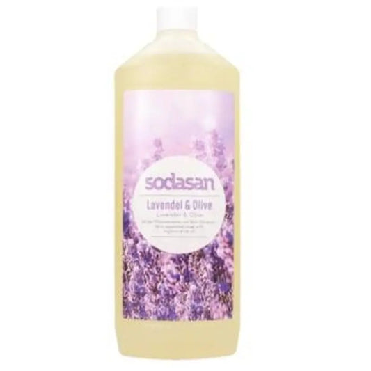 Sodasan Hand Soap Lavender-Olive 1L. Eco