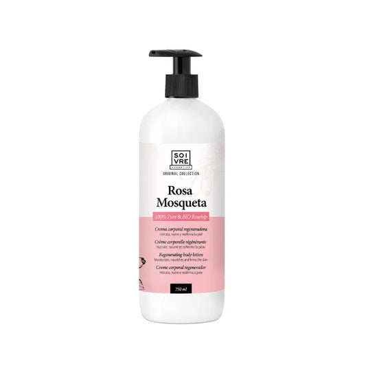 Soivre Organic Rosehip Body Cream, 750 ml