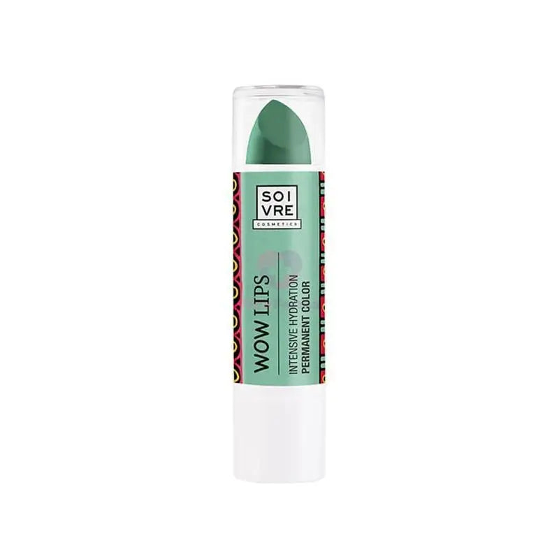 Soivre Wow Lips Green Lipstick