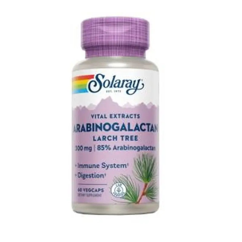 Solaray Arabinogalactan (Ag Immunoenhacer) 60 Capsules