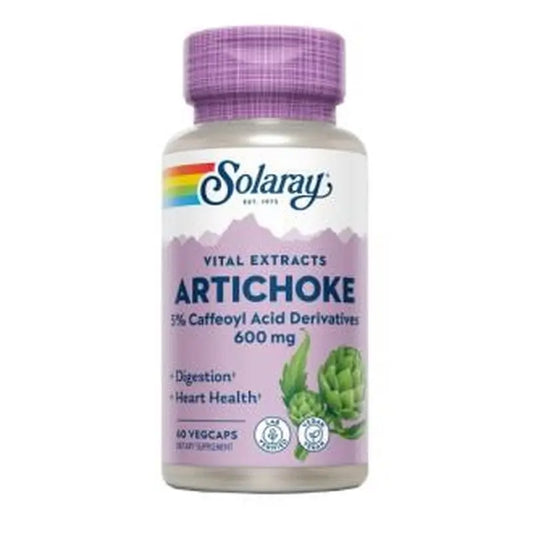 Solaray Artichoke (Artichoke) 300Mg. 60 Capsulesveg.