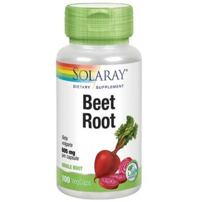 Solaray Beet Root (Beetroot) 100 Capsulesveg.