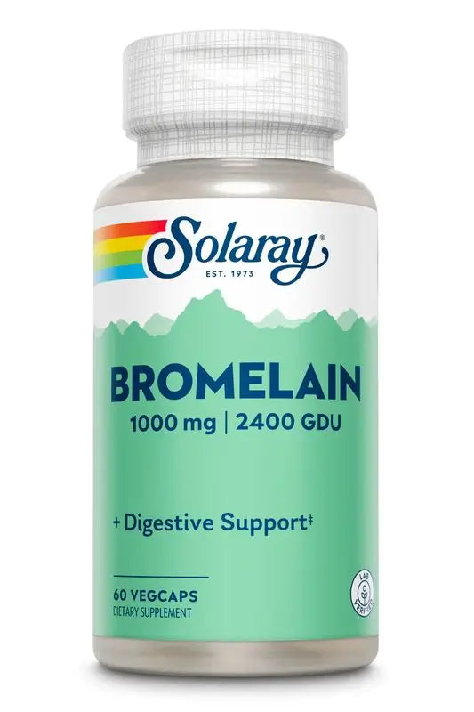 Solaray Bromelain, 60 Capsules