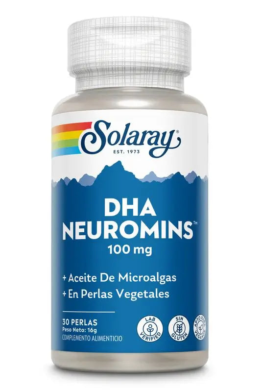 Solaray Dha Neuromins 100 Mg, 30 Softgels