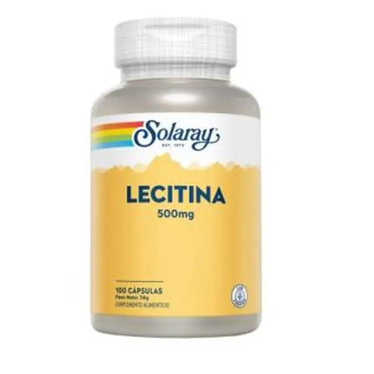 Solaray Lecithin Oil Free 100 Capsules