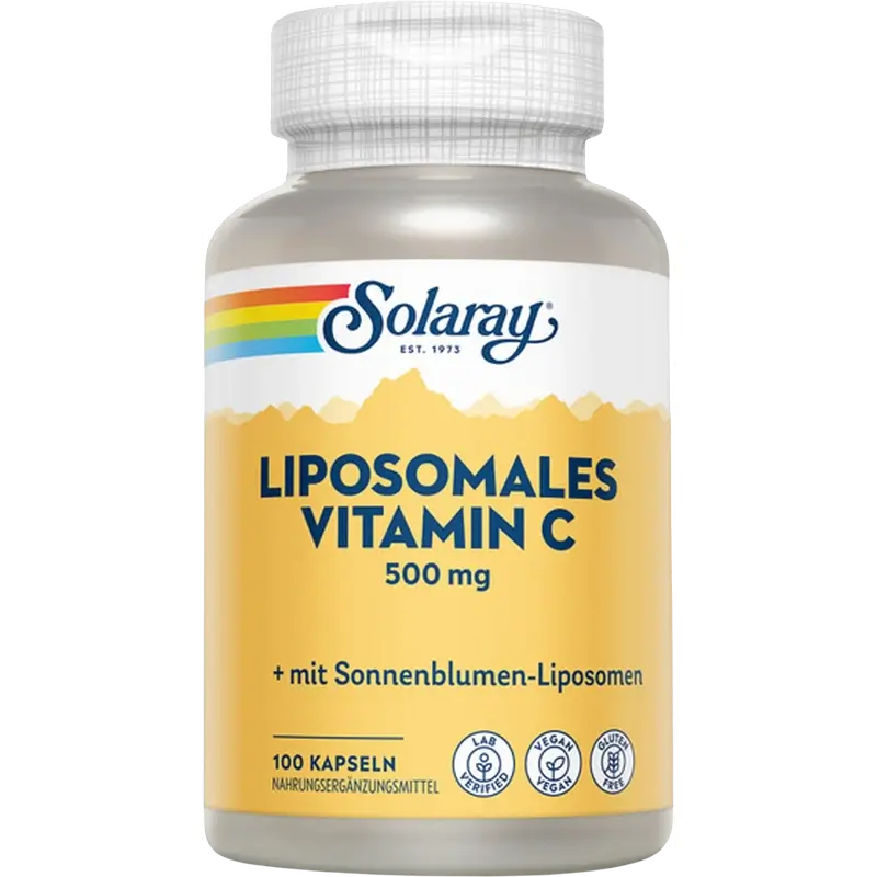 Solaray Liposomal Vitamin C, 100 vegan capsules
