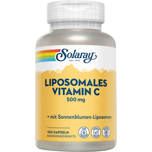 Solaray Liposomal Vitamin C, 100 vegan capsules