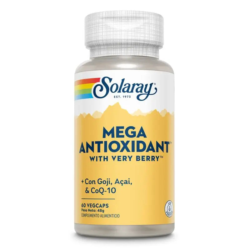 Solaray Mega Multi Antioxidant , 60 capsules