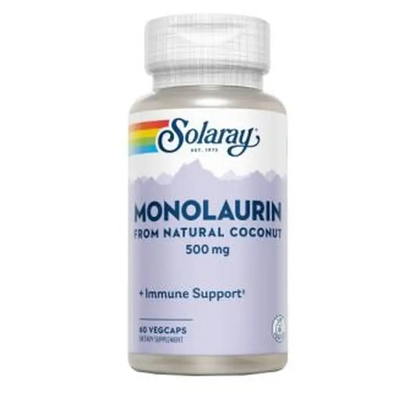 Solaray Monolaurin 500Mg. 60 Capsules