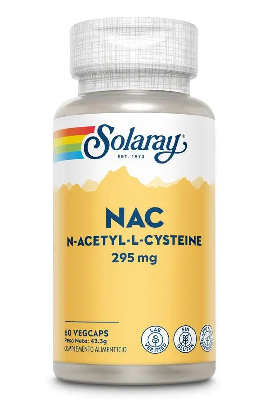 Solaray Nac 295 Mg, 60 Capsules