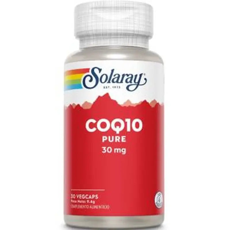 Solaray Pure Coq10 30Mg. 30 Capsules