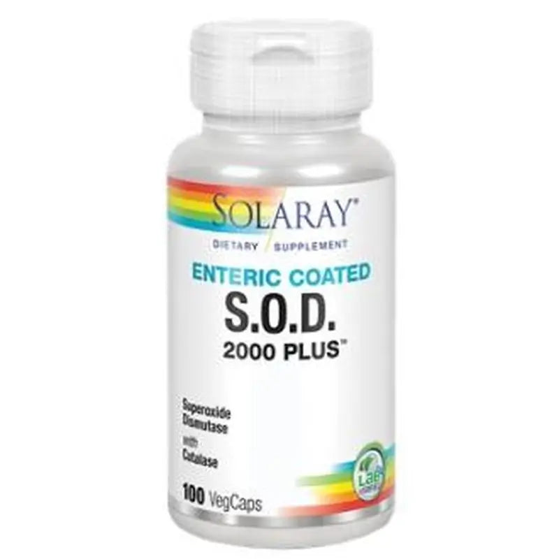 Solaray S.O.D. 2000 Plus 100 Capsulesveg.