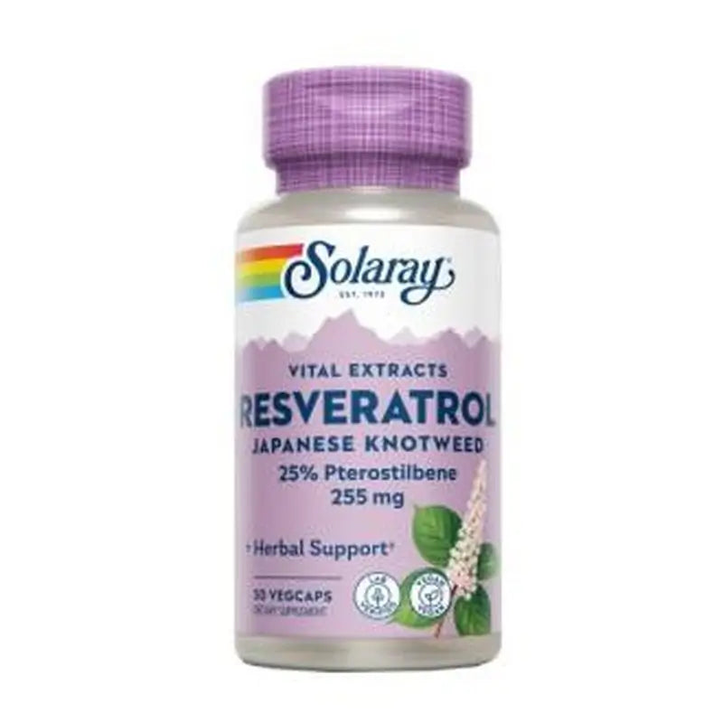 Solaray Super Resveratrol 250Mg. 30 Capsules