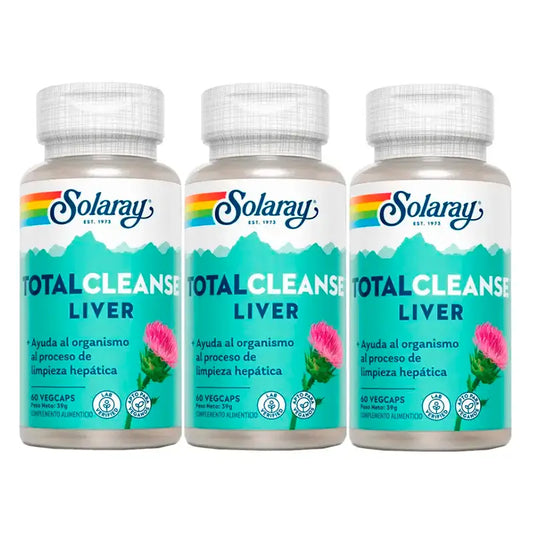 Solaray Total Cleanse Liver Pack 3 x 60 Capsules