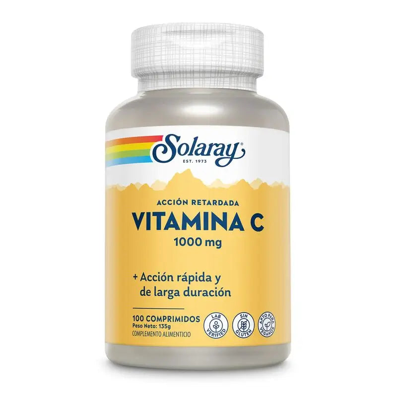 Solaray Vitamin C 1000 Mg.100 Comp.