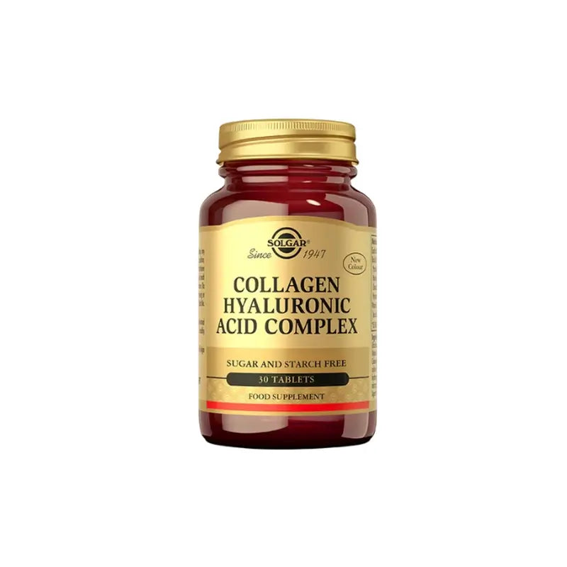 Solgar Hyaluronic Acid Complex With Collagen, 30 Tablets