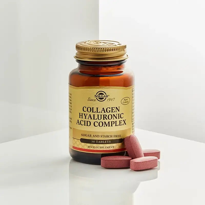 Solgar Hyaluronic Acid Complex With Collagen, 3X30 Tablets