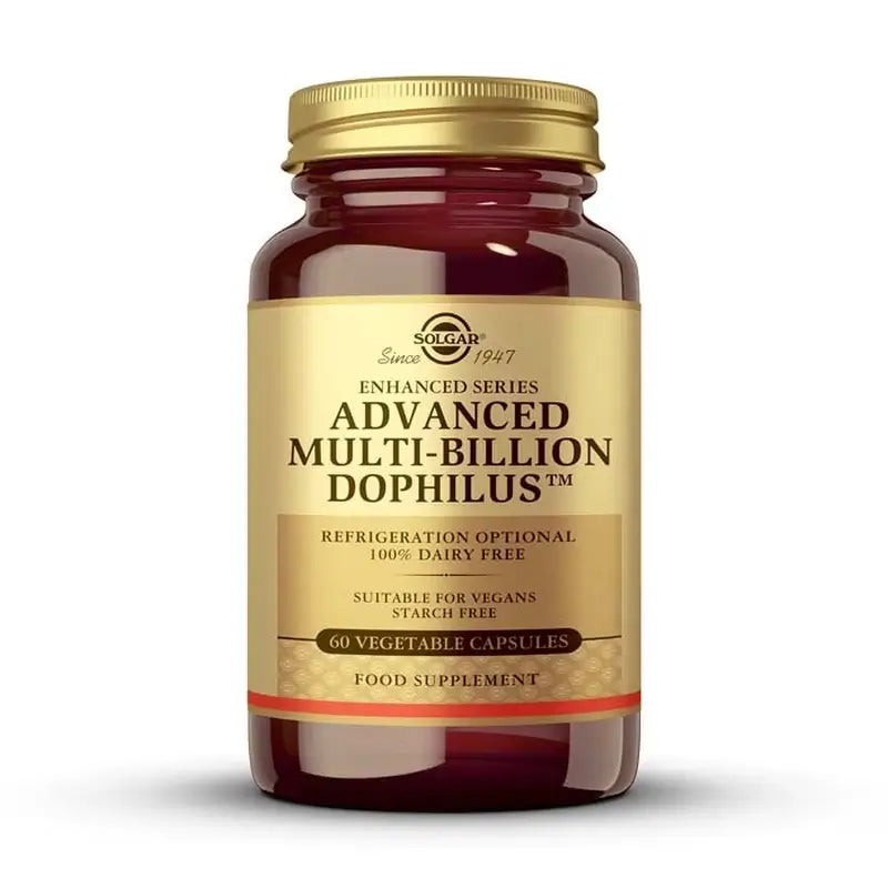 Solgar Advanced Multi-Billion Dophilus 60 vegetarian capsules