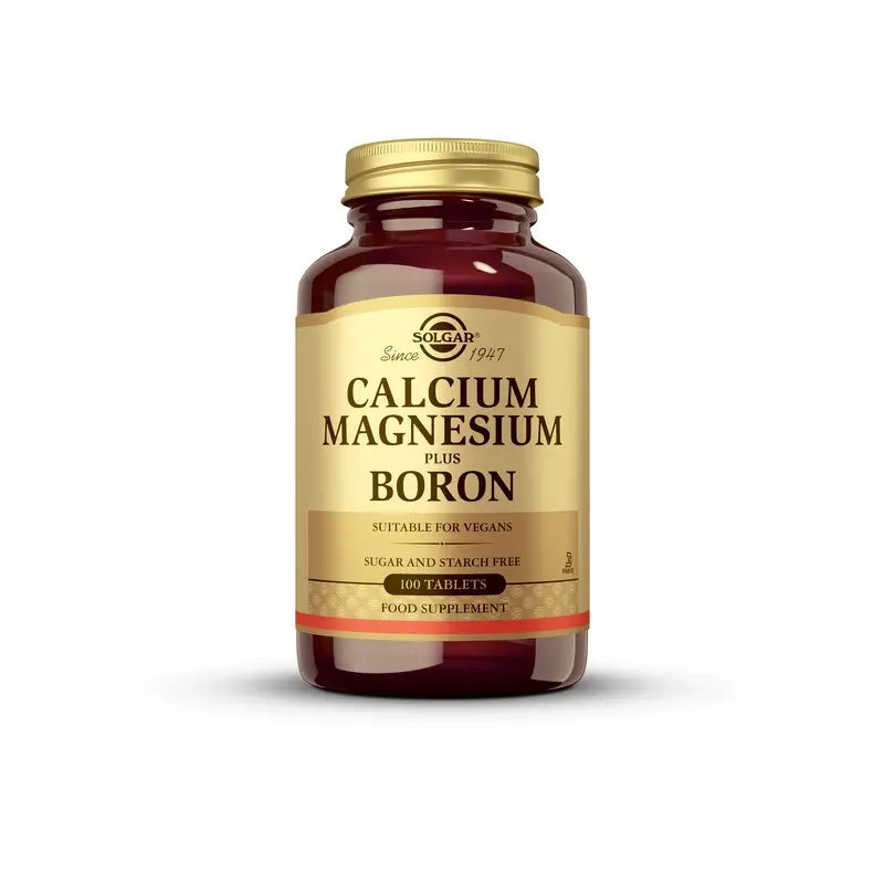 Solgar Calcium/Magnesium with Boron, 100 Tablets