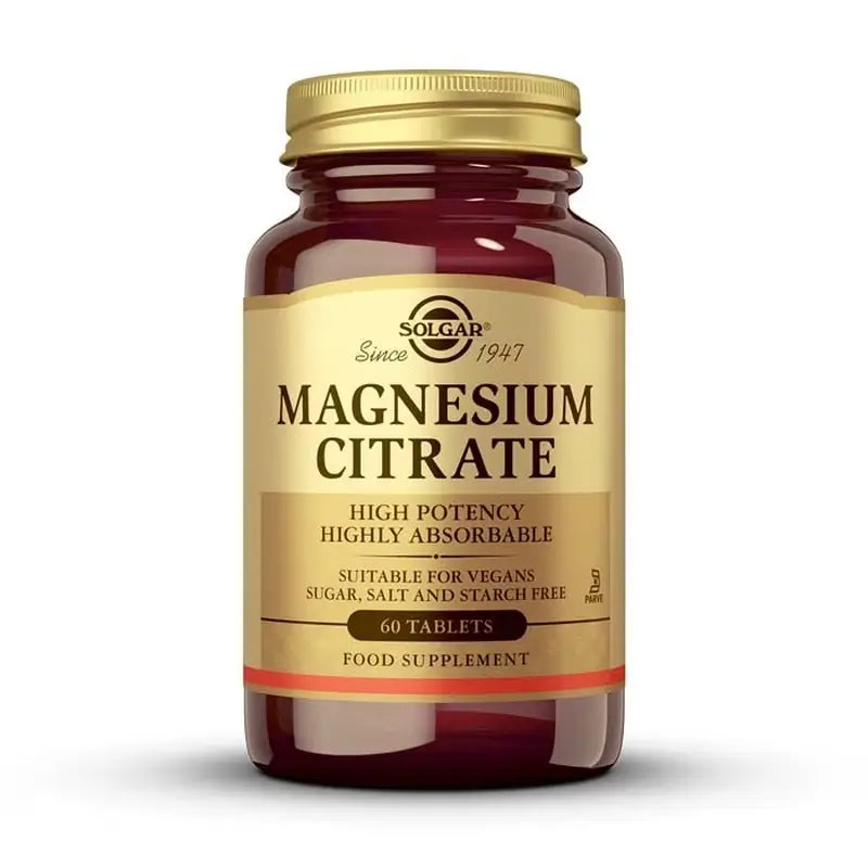 Solgar Magnesium Citrate, 2x120 Tablets