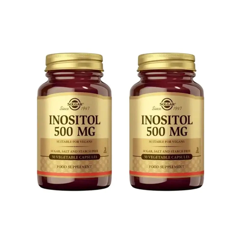 Solgar Inositol 500Mg, 2X50 Capsules