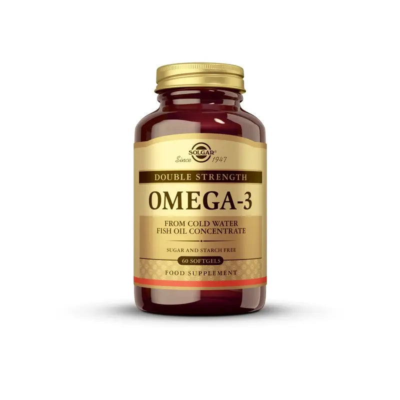 Solgar Omega-3 Double Concentration, 60 capsules