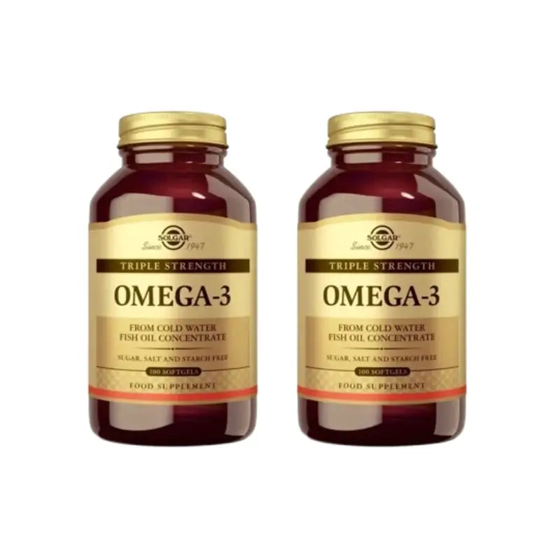 Solgar Omega3 Triple Concentration, 2X100 Softgels
