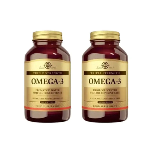 Solgar Omega3 Triple Concentration, 2X100 Softgels