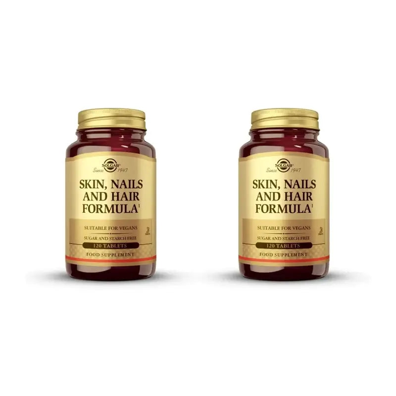 Solgar Hair Skin & Nails, 2X120 Tablets