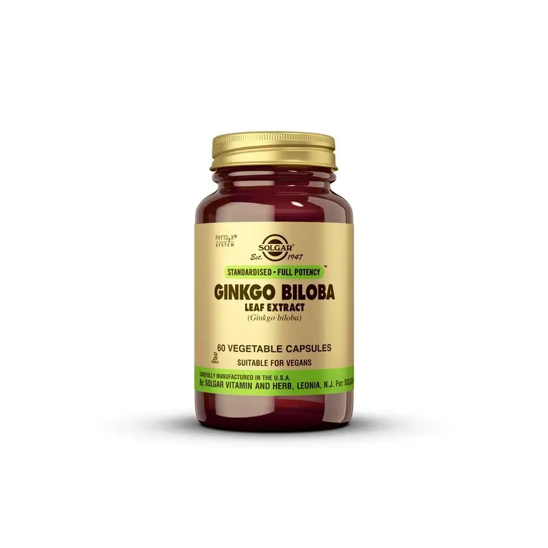 Solgar Ginkgo Biloba, 60 capsules