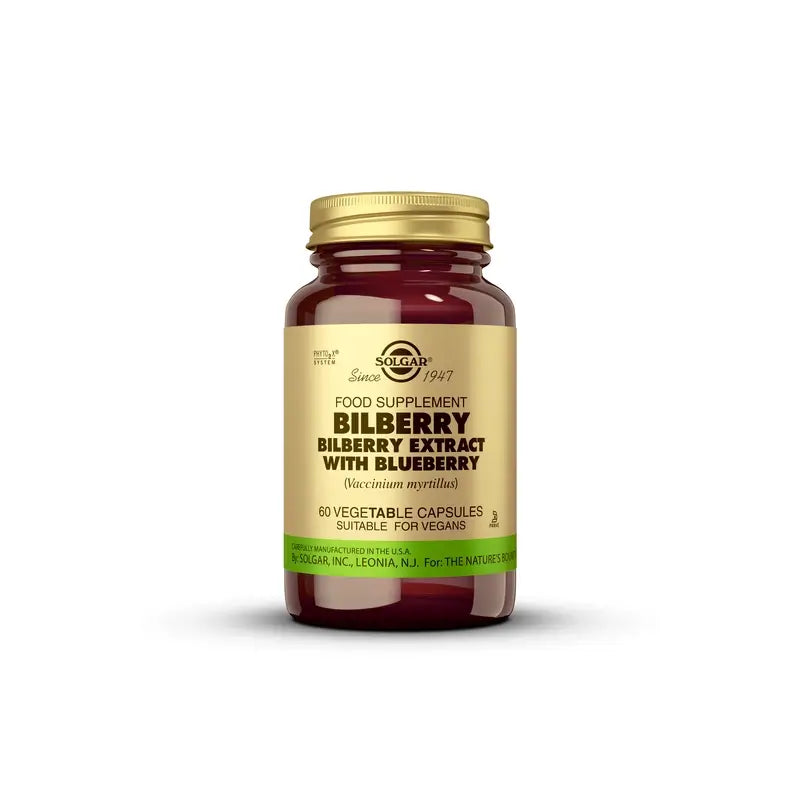 Solgar Myrtilus, 60 capsules