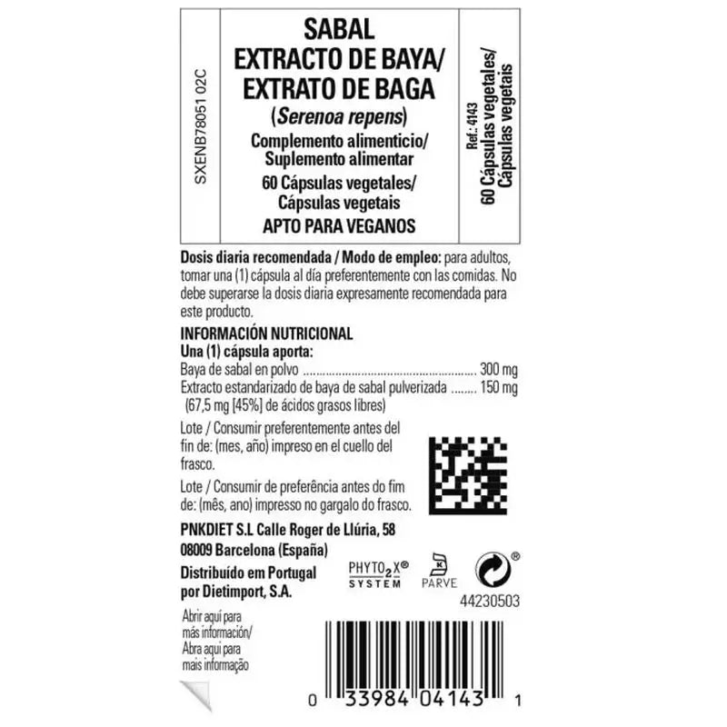 Solgar Sabal, 60 capsules