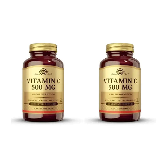 Solgar Vitamin C 500 Mg, 2X100 Capsules