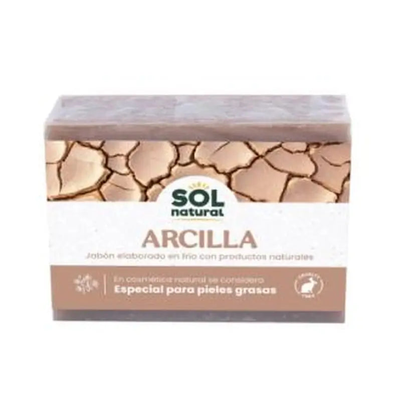 Solnatural Acne Clay Bar Soap 100Gr.