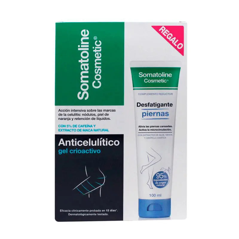 Somatoline Anti-Cellulite 250 ml + Legs Defatigator 100 ml