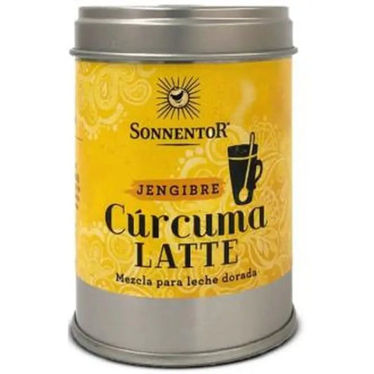 Sonnentor Curcuma Latte Ginger Golden Milk Tin 60Gr. Bio