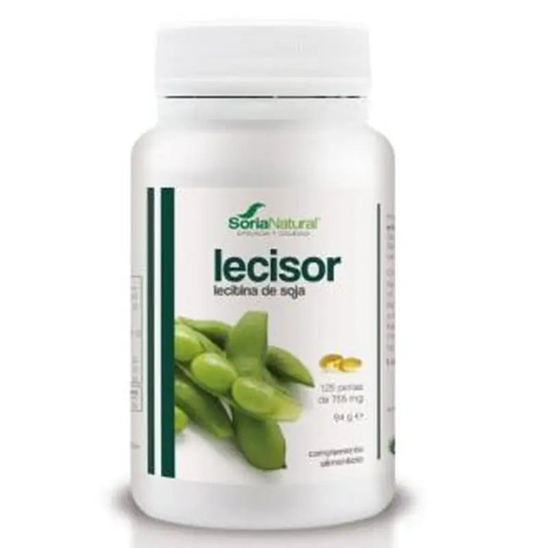 Soria Natural Soya Lecithin Oil Lecisor 125Pearls