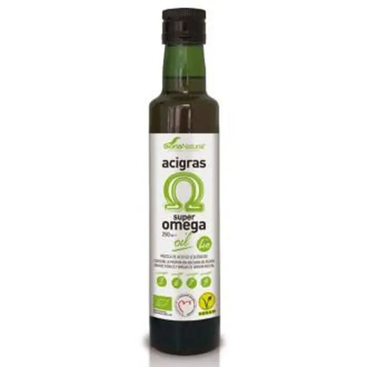 Soria Natural Acigras Super Omega 3-6-7-9 Oil 250Ml Bio Vegan