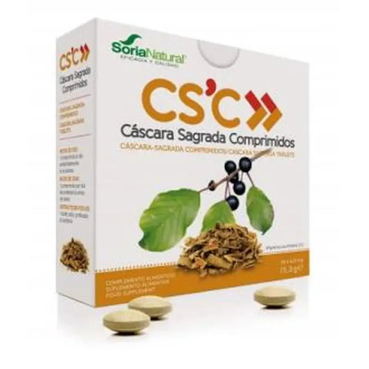 Soria Natural Cascara Sagrada 36 Tablets