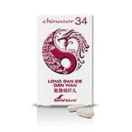 Soria Natural Chinasor 34 Long Dan Xie Gan Wan 30 Tablets