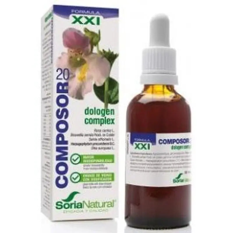 Soria Natural Composor 20 Dologen Complex Xxi 50Ml.